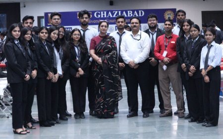 IMS Ghaziabad (University Courses Campus) Organized Blood Donation Camp 2025 with Rotary Clubs