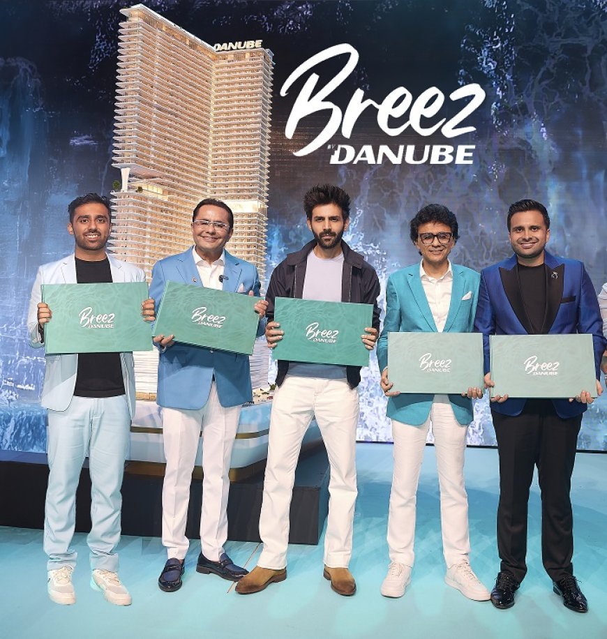 Danube Properties Unveils "Breez" - Maritime City's Tallest Residential Tower Offering Panoramic Sea Views and Resort-Style Living