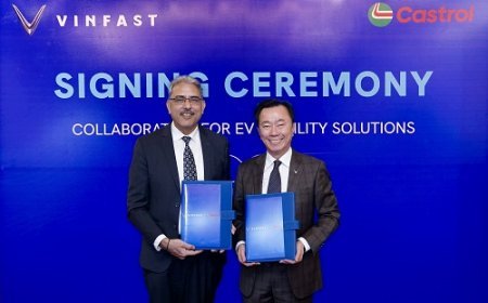 VinFast India Signs MoU With Castrol India To Strengthen EV After-sales Service Network