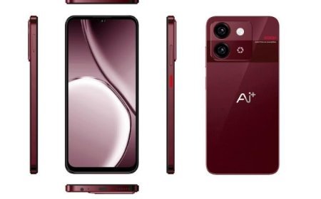 Ai+ Smartphone Unveils Sparkle Red: A Bold New Shade for the Festive Season