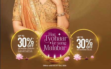 Malabar Gold & Diamonds Unveils Exclusive Diwali 2025 Offers