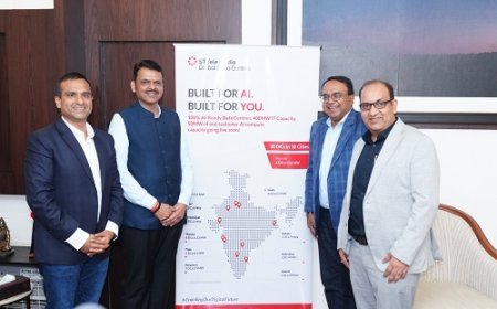 ST Telemedia Global Data Centres (India) Signs Memorandum of Understanding with Maharashtra Government for Investment of Up to INR 5,000 Crore