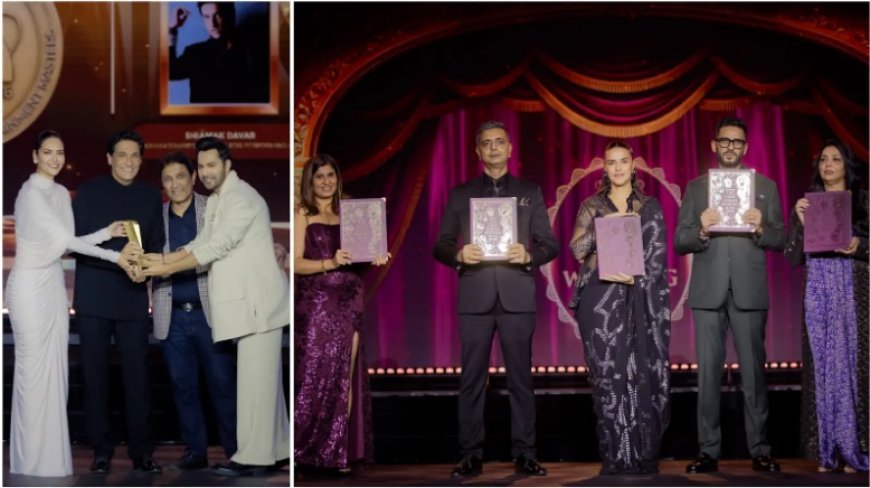 Varun Dhawan, Neha Dhupia & Esha Gupta Honoured India's Best Wedding Makers and Unveiled 5th Edition of The Great Indian Wedding Book 2025