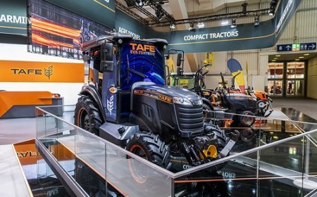 TAFE Tractors EV among the Top 5 finalists in the 'Tractor of the Year (TOTY)' Sustainable Category at Agritechnica 2025 in Germany
