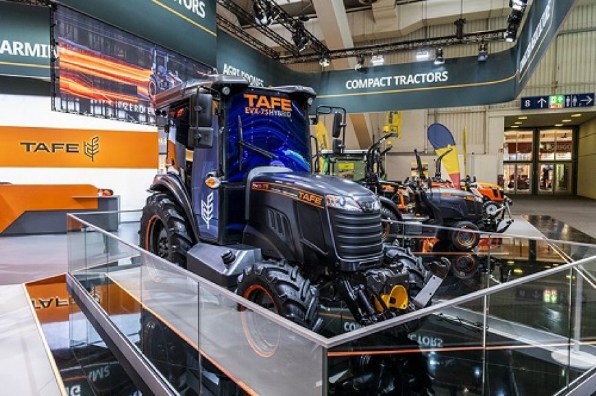 TAFE Tractors EV among the Top 5 finalists in the 'Tractor of the Year (TOTY)' Sustainable Category at Agritechnica 2025 in Germany
