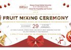 DPGU School for Hospitality and Tourism Hosts Annual Fruit Mixing Ceremony