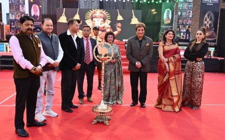 Union Minister Prof. S. P. Singh Baghel, Actor Raj Babbar and Top Dignitaries Grace NAVRAS 2025 at Pt. Uma Dutt Public School and EuroKids International Dholpur Centre