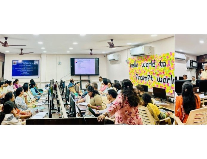Sarvajanik University Hosts 5-Day AI Training for Teachers