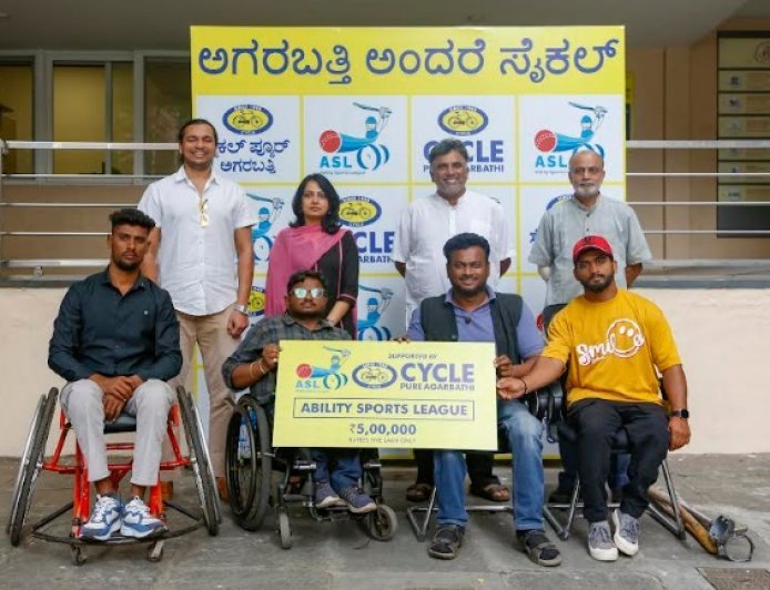 Cycle Pure Agarbathi Supports the 2nd Edition of Ability Sports League (ASL) T20