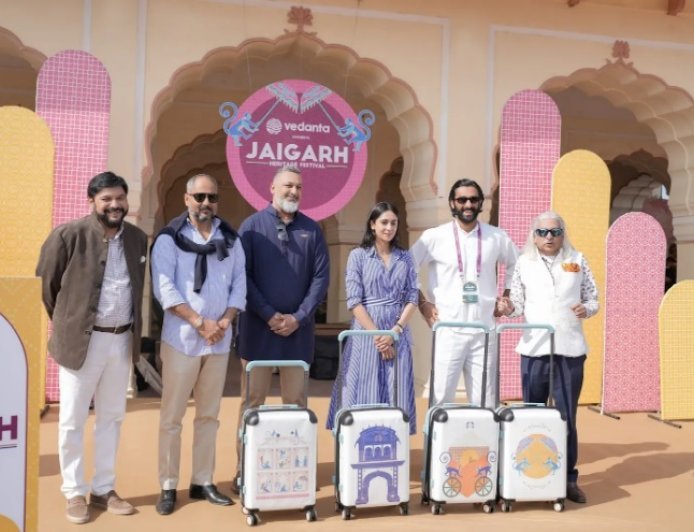 Provogue Launches India's First 'Design-it-Yourself' Luggage Range - Myn by Provogue at Jaigarh Heritage Festival