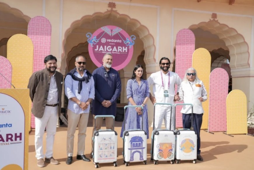Provogue Launches India's First 'Design-it-Yourself' Luggage Range - Myn by Provogue at Jaigarh Heritage Festival