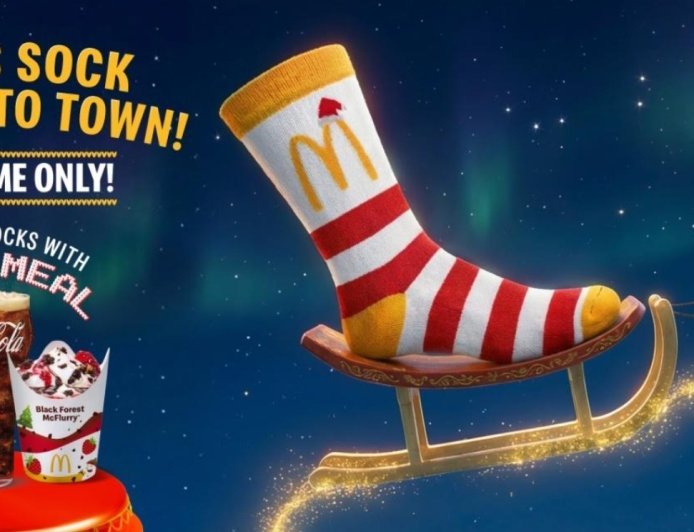 McDonald's Merry Meal's Socks Sparked Festive FOMO