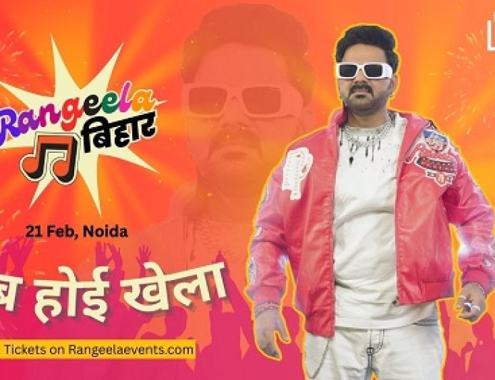 Pawan Singh to Headline 'Rangeela Bihar', a Large-Scale Bhojpuri Music and Culture IP, in Delhi-NCR