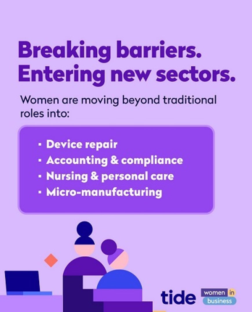 Women Entrepreneurs Are Entering Sectors Once Dominated by Men: Tide Insights