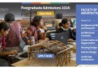 CEPT University Invites Applications for Postgraduate Programs in the Faculty of Architecture