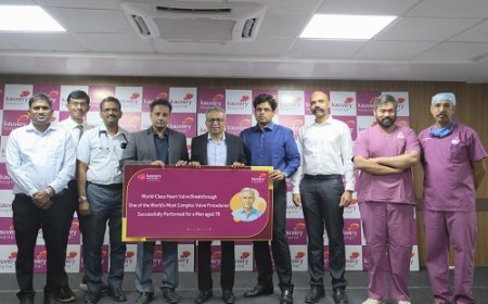 Kauvery Hospital, Alwarpet Performs One of the World's First TAVR-in-TAVR-in SAVR with Bioprosthetic Valve Fracture in 78-Year-Old