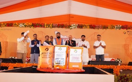 JK Cement's Buxar Plant Inaugurated by Hon'ble Deputy Chief Minister of Bihar in a Bhavya Lokarpan Ceremony