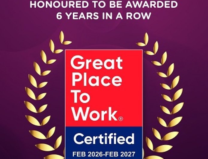 AU Small Finance Bank Earns 'Great Place to Work®' Certification for the Sixth Consecutive Year