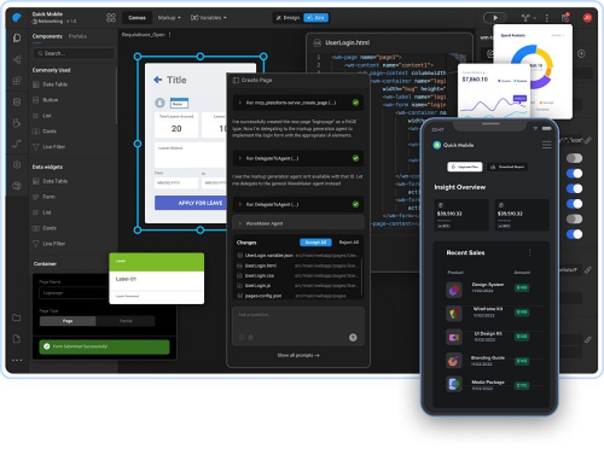 WaveMaker Fuses Design and Development with Architecture-first Agentic Application Generation System for Enterprise Dev Teams