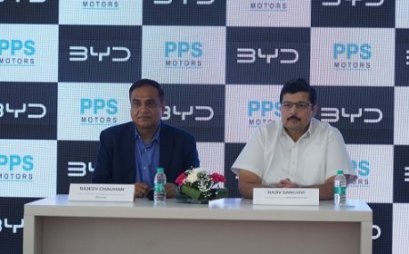 BYD India Expands National Network to 48; PPS Motors Inaugurates India's  Largest BYD Showroom in Delhi