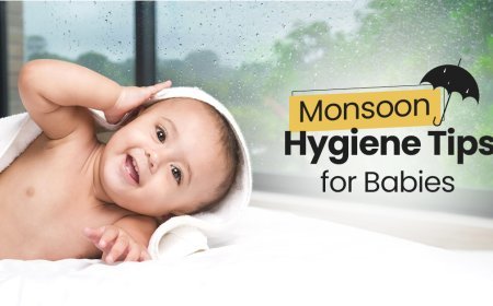 Monsoon Hygiene Tips for Babies: Keeping Skin and Clothes Dry