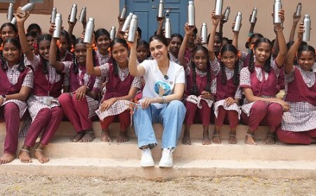 On World Water Day, Bhumi Pednekar Visits Community Pure Water Centre in Rural Telangana, Highlighting India's Urgent Water Challenge