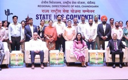 Two-day State Level NSS Convention for Punjab and UT Begins at Chandigarh University, Volunteers, Programme Officers from 34 Universities Participates