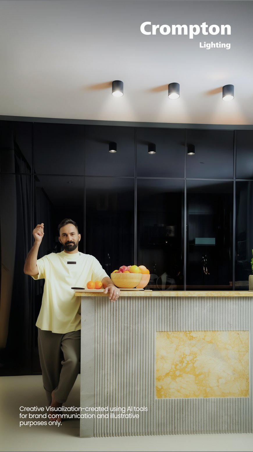 Crompton Partners With Celebrated Former Indian Cricketer Dinesh Karthik to Spotlight 'Every Space Bright & Right' During the ICC Men's T20 World Cup