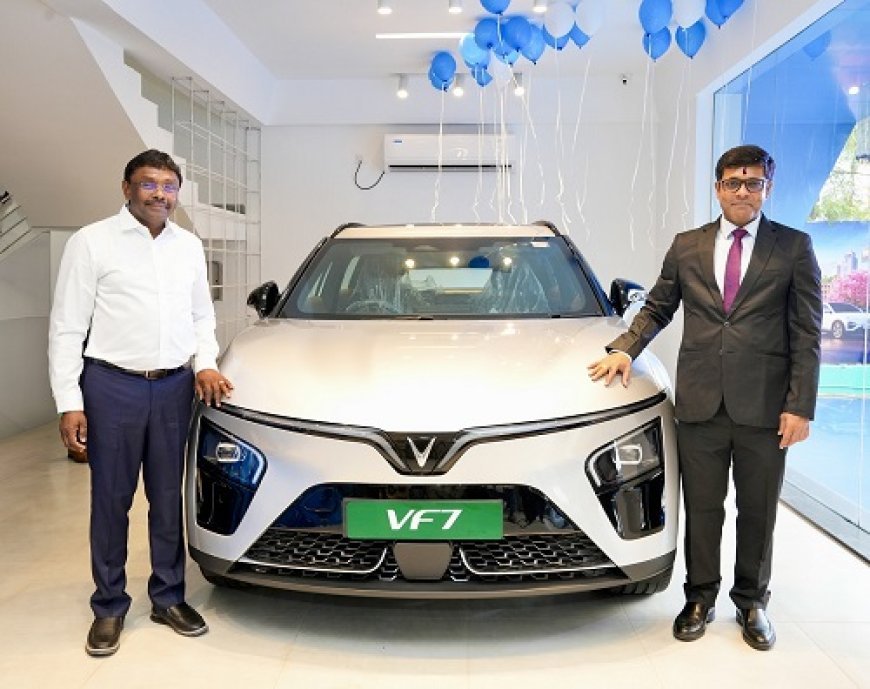 Vinfast India Marks 50th Showroom with New Flagship 3S Facility in Bengaluru