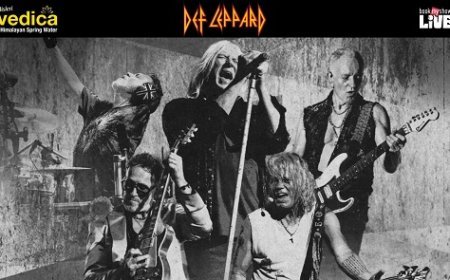 Vedica Brings Premium Hydration to Def Leppard's India Tour Across Three Cities