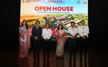 Manipal University Jaipur Hosts Open House with Strong Participation