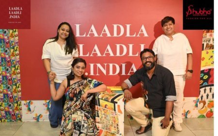 Shubha Design Studio Launches 'Laadla Laadli. India' - A New-Age Kids wear Brand Blending Comfort, Creativity, Culture and Fun