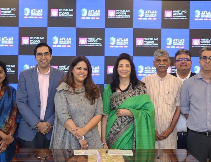 ATLAS SkillTech University and Whistling Woods International Launch Media & Entertainment Summer School for Classes 8 to 12