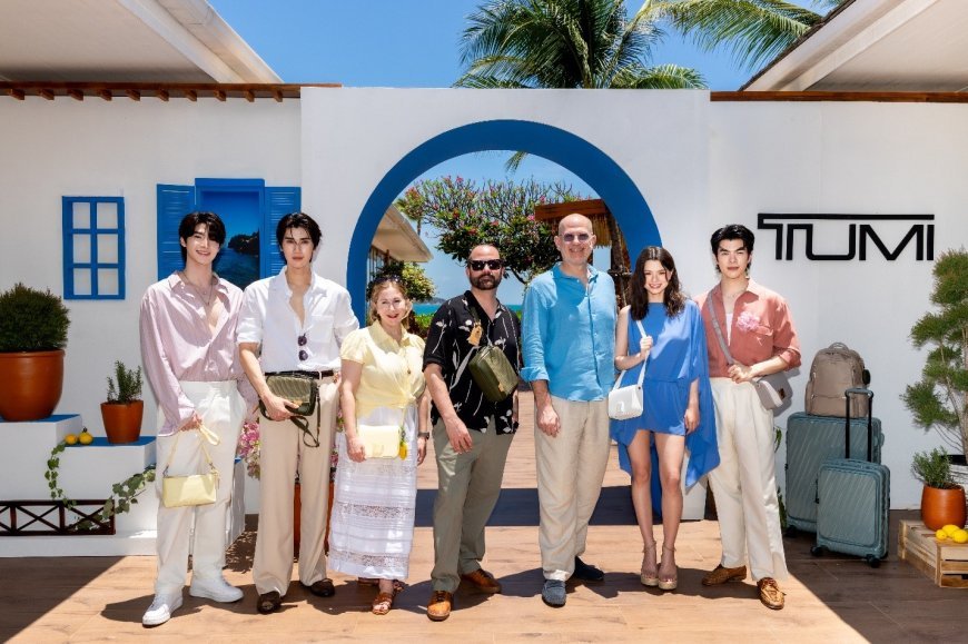 TUMI Celebrates Spring 2026 Collection With A Star-Studded Mediterranean-Inspired Journey