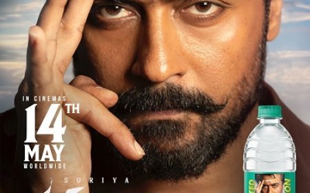 Bisleri Launches Limited-Edition Karuppu Packs Featuring Suriya