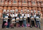 Plog Run at Hawa Mahal — GreenFit Foundation & Aravalli Foundation Spread Message of Cleanliness