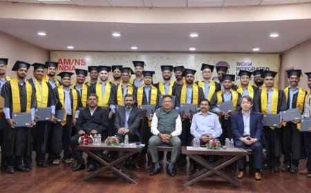 AM/NS India Leads Capability Building with BITS Pilani, Celebrates Graduation of First MBA Batch in Manufacturing Management