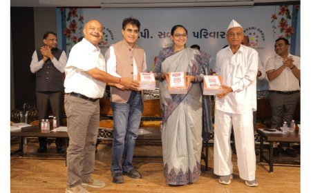 PP Savani Family Organises Grand ‘Trividh Samman Samaroh’ to Honour Public Representatives, Bank Directors, and Meritorious Students