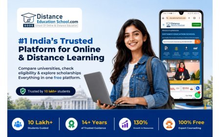 Distance Education School Supports 4 Lakh Plus Students in Securing Admission to Online and Distance Programs