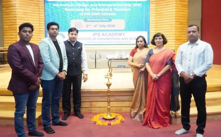 IPS Academy Organises Three-Day IDE Bootcamp for PM SHRI School Principals and Teachers