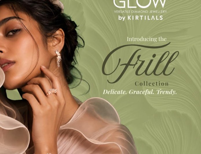 Glow by Kirtilals Unveils 'The Frill Collection': A Contemporary Natural Diamonds Collection, Inspired by Graceful Movement