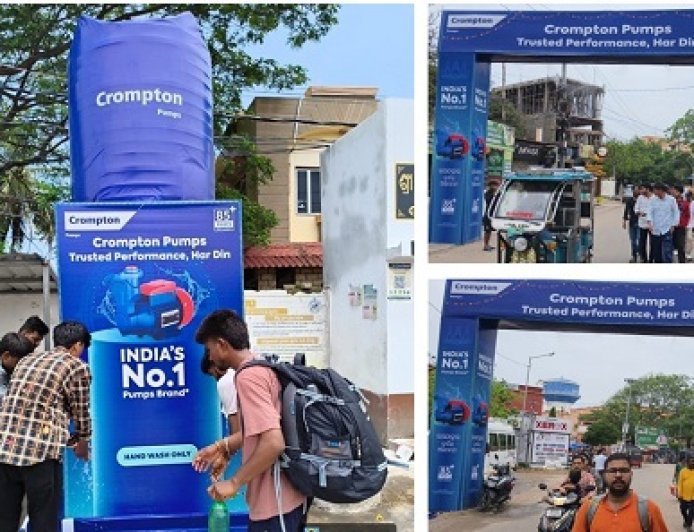 Crompton Pumps Showcased Trusted Performance to Rath Yatra by Building an Immersive Consumer Experiences to Highlight the Story Behind Every Water Moment