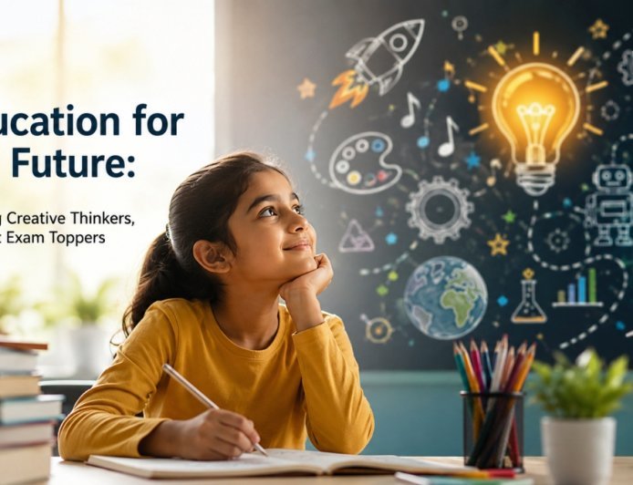 Education for the Future: Building Creative Thinkers, Not Just Exam Toppers