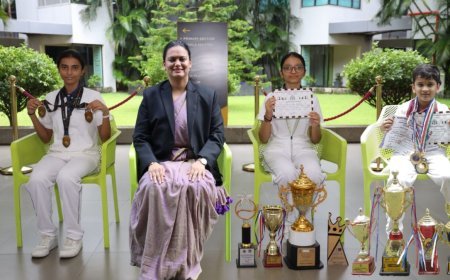 GD Goenka International School Surat students shine in chess and roller skating competitions