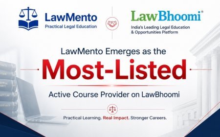 LawMento Emerges as the Most-Listed Active Course Provider on LawBhoomi