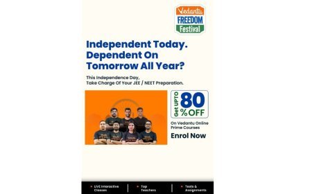 Vedantu Offers Up to 80% Discount on Online NEET and JEE Main Courses to Help More Students Achieve Their Goals