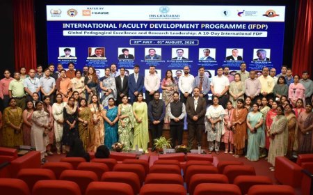 IMS Ghaziabad (University Courses Campus) Concludes 10-Day International FDP on Global Pedagogical Excellence and Research Leadership