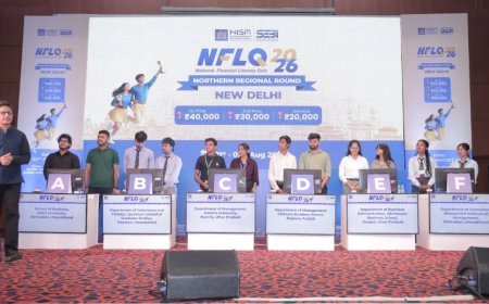 Invertis University BBA Students Secure 2nd Position Among 60 Teams, Qualify for NISM–SEBI National Financial Literacy Quiz (NFLQ) 2026 Grand Finale