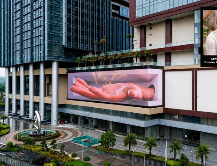 Iconic by ONE VISION Unveils India's Largest Digital Out-of-Home Display in Hyderabad