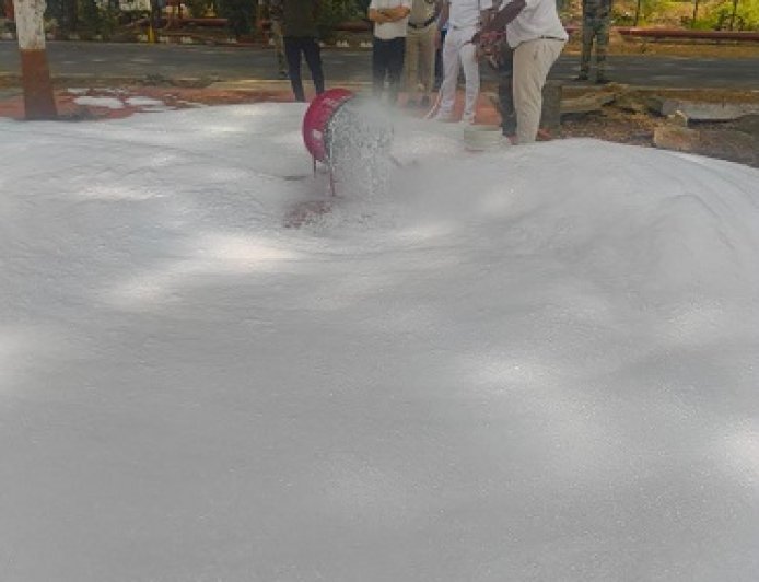 Big Bang Boom Solutions Delivers Indigenous Fire Fighting Foam to the Indian Navy, Marking a Key Defence Capability